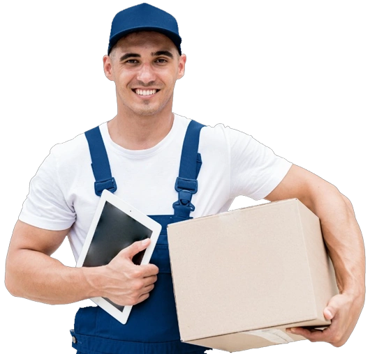 Bereit für den Umzug oder eine Räumung